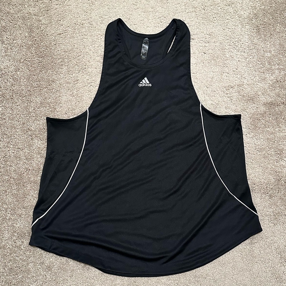 NWOT ADIDAS Primeblue Singlet Tank, Black, L